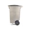 Toter 64 Gal. Graystone Caster Trash Can with Wheels and Lid ACC64 - alternate 2